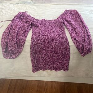 NWT never worn mini dress by free people size small